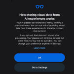 Meta Adds AI Training Opt-Out for Smart Glasses